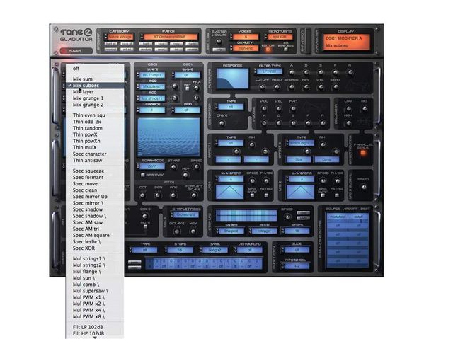blank You can modulate the oscillators in myriad ways.